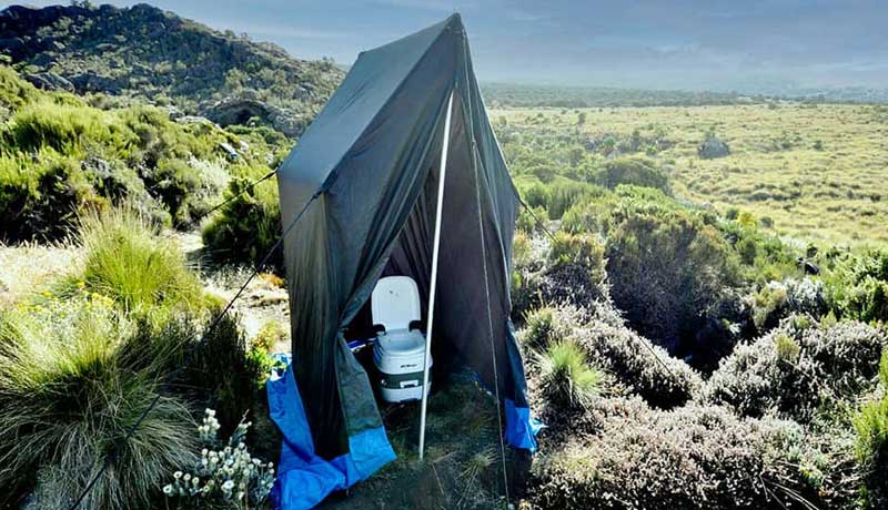 Kilimanjaro Private Toilet